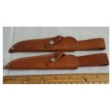 2 Olsen Knife Sheathes. Made in Germany