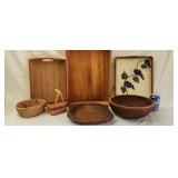 Basket and Trays
