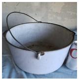 Cast Iron Heavy Dutch Oven Pot 2 Por Spout and