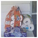 10 rolls of members mark paper towels,  3 rolls