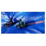 Electric trimmer and chain saw, no chain