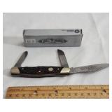 7" Tree Brand Classic 9885 USA. Pocket Knife Made