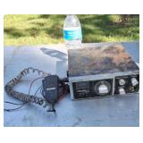 The radio is a Hy-Gain 671A model, designed for