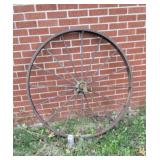 Wagon wheel decor