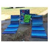 Beach Chairs Picnic Blanket and Tote