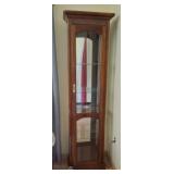 76x18x9 Lighted Curio Cabinet
