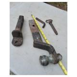 Ball hitch and pins