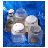 Vintage jars