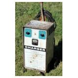 This is a vintage Silver Beauty battery charger,