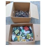Junk batteries and wire