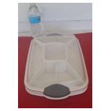 Pampered Chef Chillzanne Rectangle Server with