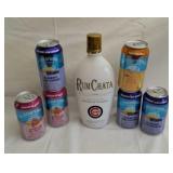 Rum Chata Full and 6 cans of Seagrams Escapes