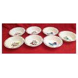Vintage Kellogg cereal bowls