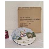 2003, Gibson 14" woodland friends platter