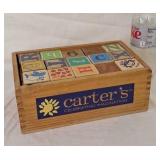 Vintage wood blocks