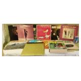 Vintage Vinyl Records and Comedy Cassettes