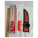 New Case LT2-Finn Sab SS Knife with Sheath . New