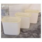 Vintage Hazel Atlas milk glass refrigerator