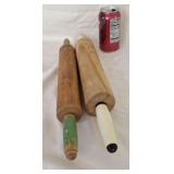 Vintage rolling pins