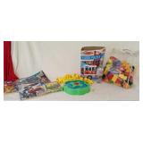Coloring book,puzzle,blocks and more