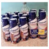 11- 8oz milk chocolate high protein Ensure and