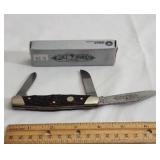 7" Tree Brand Classic 9885 USA. Pocket Knife Made