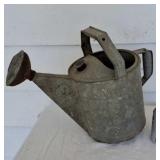 Galvanized Watering Can