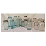 Vintage Ball Ideal Mason Quart Jar With Clear