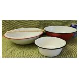 Enamal Ware Bowls