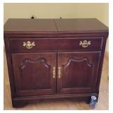 Thomasville Bar Cart. Walnut Finish
