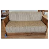 This End Up. Yellow Pine Pull Out Bed. Loveseat