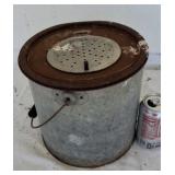 Antique minnow bucket
