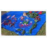 Christmas decorations metal welcome wreath other