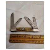 WILD TURKEY 4 BLADE FOLDING POCKET KNIFE SOLIN