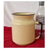 Enamelware Pitcher Urban Farmhouse