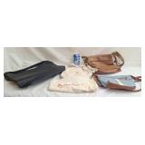 Ladies handbags including lucky brand, Bass, and
