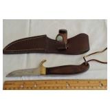 Vintage Olsen Hunting Knife ~ 502 Gamecutter with