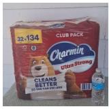 Club pack charmin toilet paper, not opened