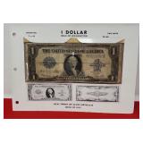 1923 Large Print $1.00 Silver Certificate