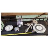 Chime , concrete bunny , frog, Ohio temperature