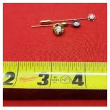 Gemstone Lapel Pins