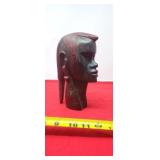 Affrican Wood Carved Bust