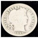 1899-O Barber dime