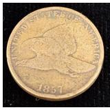 1857 Flying Eagle Cent