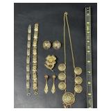 Gold toned Jewelry