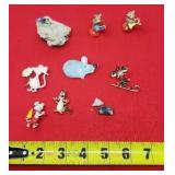 Mouse Brooches & Figurines
