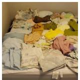 Assortment of sheets , pillow cases