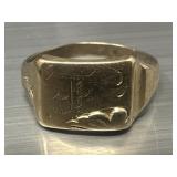 Sz.6 10k. Gold Ring 2.25 grams