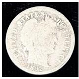1892 Barber Dime