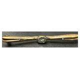 14k gold brooch 1.96 grams